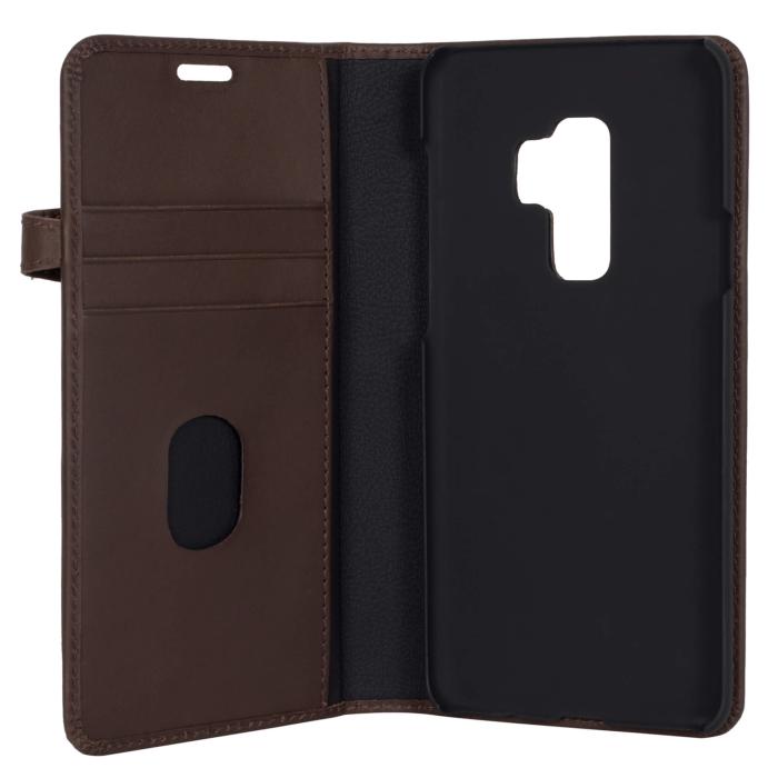 Bild 4, Buffalo Buffalo Samsung Galaxy S9 Plus Fodral 2in1 Äkta Läder Brun - Teknikhallen.se