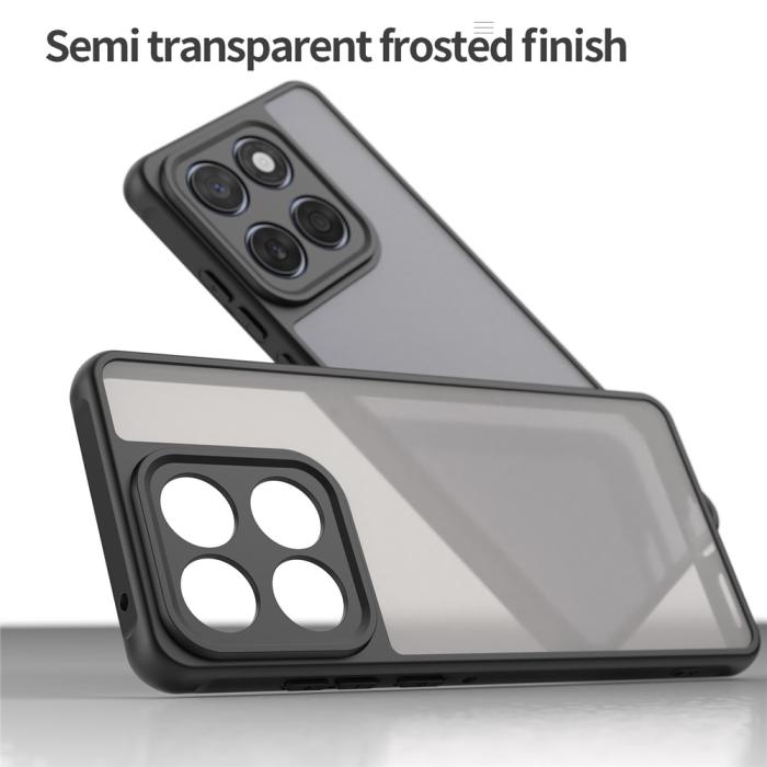 Bild 6,  Motorola Edge 60 / 60 Fusion Skal Hybrid Frosted Svart - Teknikhallen.se