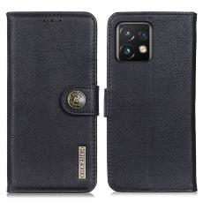 KHAZNEH KHAZNEH Motorola Edge 40 Pro 5G Fodral L&auml;der Svart - Teknikhallen.se