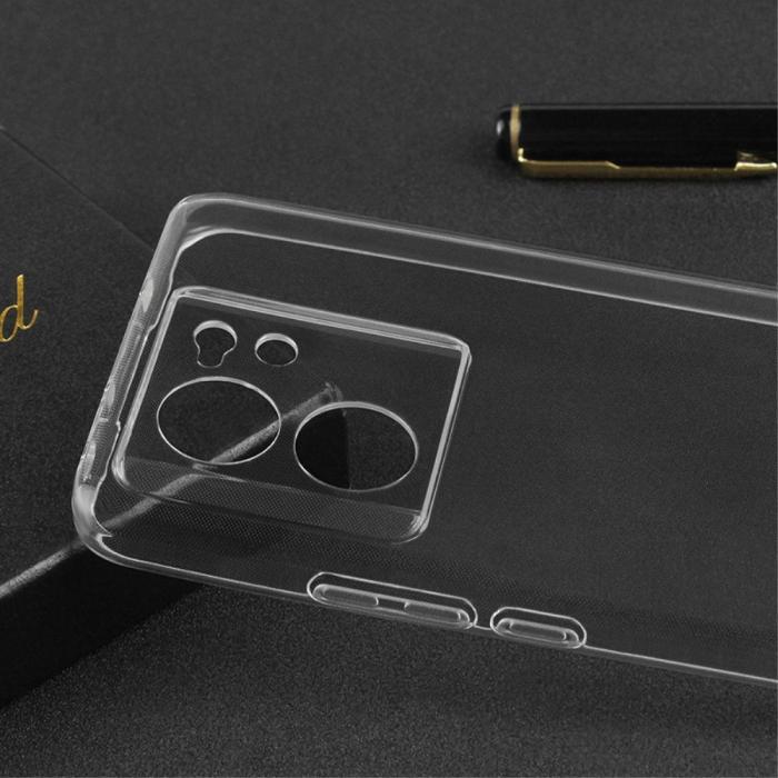 Bild 3,  Xiaomi 13T / 13T Pro Skal TPU Transparent - Teknikhallen.se