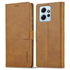 LC.IMEEKE LC.IMEEKE Xiaomi Redmi Note 12 4G Fodral L&auml;der Brun - Teknikhallen.se