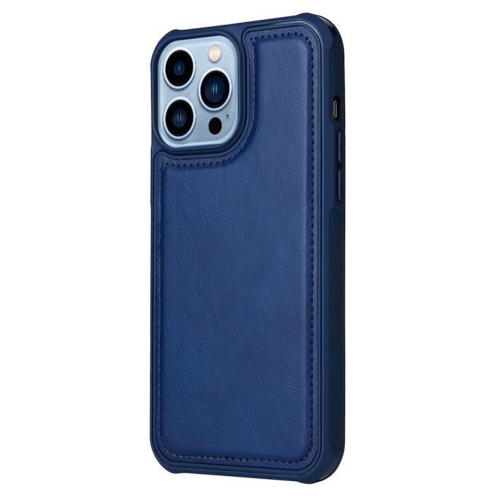 Bild 4,  iPhone 13 Pro Fodral/Skal 2in1 Magnet Multifunktionellt Blå - Teknikhallen.se
