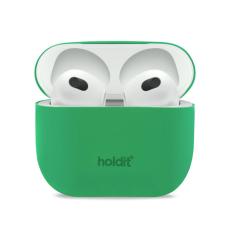 holdit holdit Silikonfodral AirPods 3 Nyg&aring;rd Grass Green - Teknikhallen.se