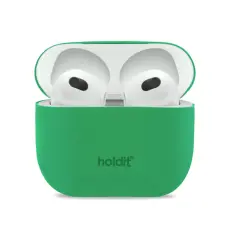 holdit holdit Silikonfodral AirPods 3 Nyg&aring;rd Grass Green - Teknikhallen.se