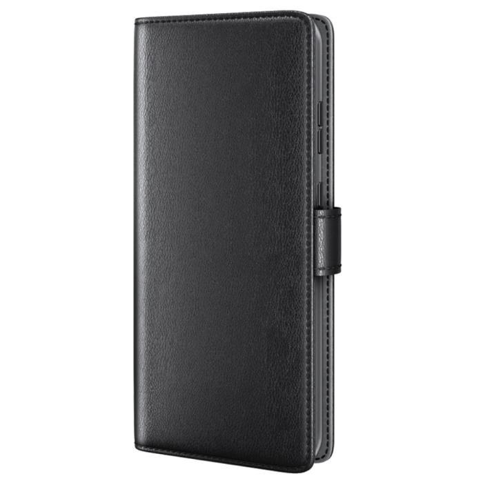Bild 6,  Samsung Galaxy S24 Ultra Fodral Premium Äkta Läder Svart - Teknikhallen.se