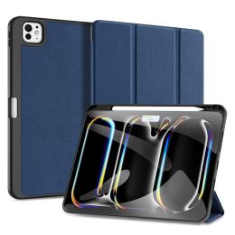 DUX DUCIS DUX DUCIS iPad Pro 11 2024 DOMO Series Tri-Fold Fodral Blå - Teknikhallen.se