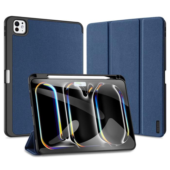 Bild 2, DUX DUCIS DUX DUCIS iPad Pro 11 2025/2024 DOMO Series Tri-Fold Fodral Blå - Teknikhallen.se