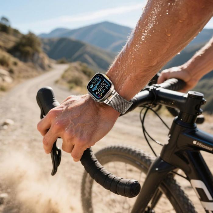 Bild 5, Tech-Protect Tech-Protect Apple Watch 42/44/45/46/49 mm Armband Milano VanGuard - Teknikhallen.se
