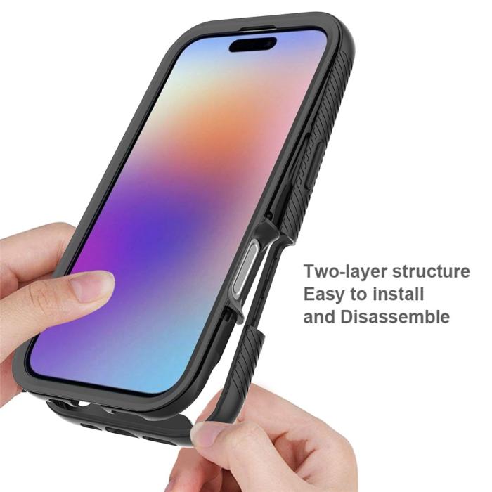 Bild 2,  iPhone 17 Skal 360 Hybrid Defense Svart - Teknikhallen.se