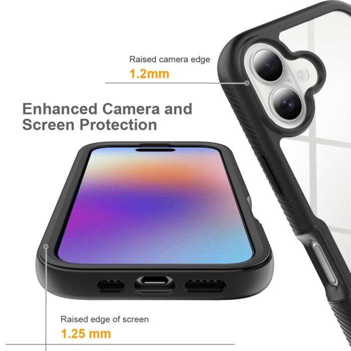 Bild 3,  iPhone 17 Skal 360 Hybrid Defense Svart - Teknikhallen.se
