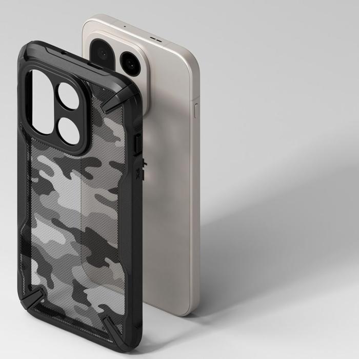 Bild 4, Ringke Ringke OnePlus 15 Skal Fusion X Camo Svart - Teknikhallen.se