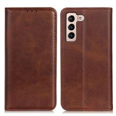  Samsung Galaxy S22 Plus Fodral Flip Split L&auml;der Brun - Teknikhallen.se
