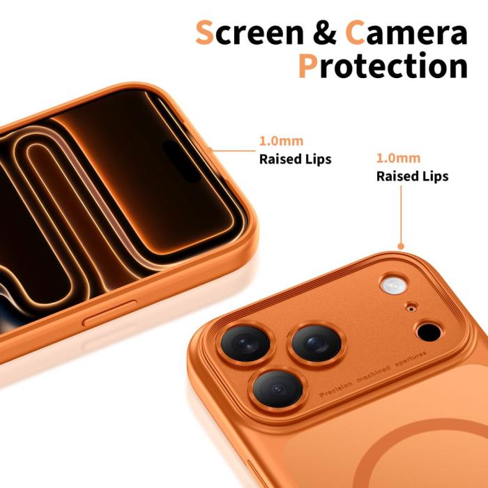Bild 4, Tech-Protect Tech-Protect iPhone 17 Pro Skal MagSafe MagPeak Matt - Teknikhallen.se