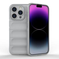  iPhone 15 Pro Skal Magic Shield Gr&aring; - Teknikhallen.se