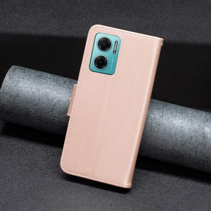 Bild 4,  Xiaomi Redmi 10 5G Fodral Butterfly Roséguld - Teknikhallen.se