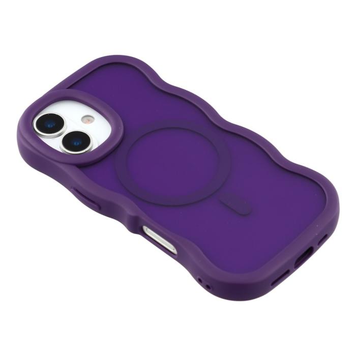 Bild 4,  iPhone 17 Skal MagSafe Wavy Matt Lila - Teknikhallen.se