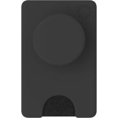 PopSockets PopSockets PopWallet+ Avtagbar Mobil Pl&aring;nbok Svart - Teknikhallen.se