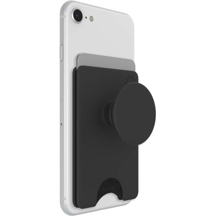 Bild 5, PopSockets PopSockets PopWallet+ Avtagbar Mobil Plånbok Svart - Teknikhallen.se