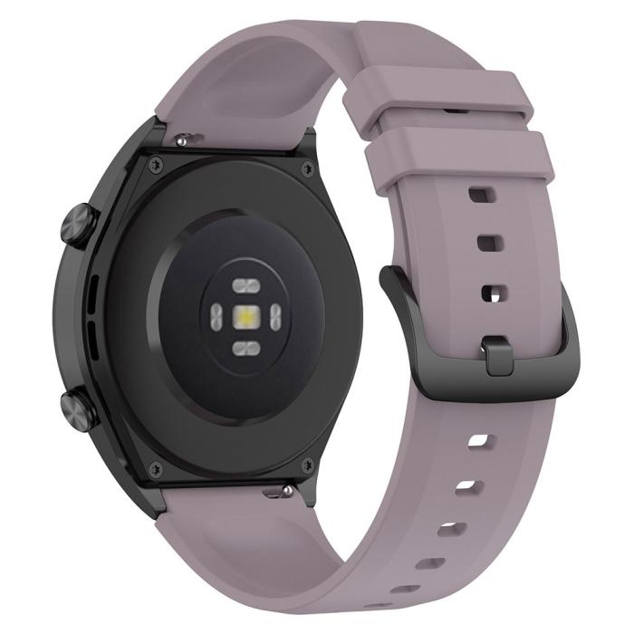 Bild 3,  Silikon Armband Smartwatch (22 mm) Lila - Teknikhallen.se