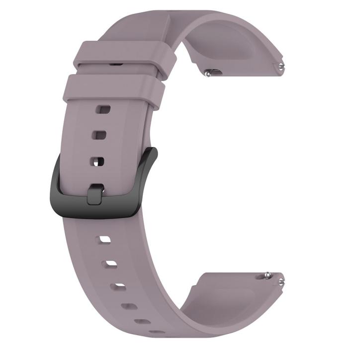 Bild 4,  Silikon Armband Smartwatch (22 mm) Lila - Teknikhallen.se