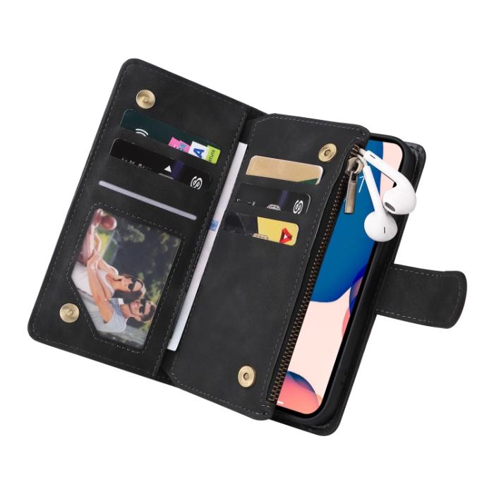 Bild 6,  iPhone 14 Pro Fodral Flerfack Multifunktionell Svart - Teknikhallen.se