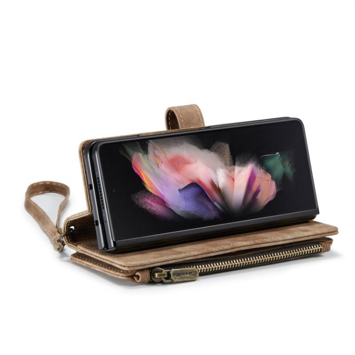 Bild 5, CASEME CASEME Galaxy Z Fold 4 Fodral Multifunktionell Brun - Teknikhallen.se