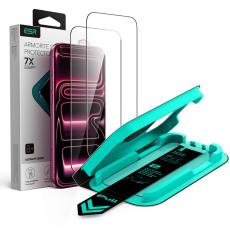 ESR ESR iPhone 18 Pro Max/17 Pro Max 2-PACK Sk&auml;rmskydd Amorite H&auml;rdat Glas - Teknikhallen.se