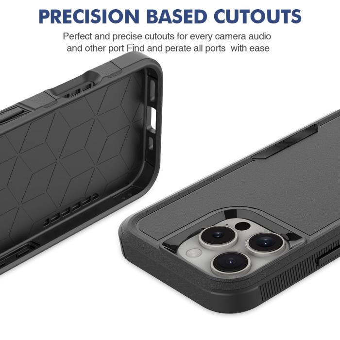 Bild 5,  iPhone 16 Pro Skal Extreme Shockproof Svart - Teknikhallen.se