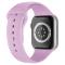 ColorPop Apple Watch 38/40/41 mm Silikon Armband (M/L) Ljus Lila - Teknikhallen.se