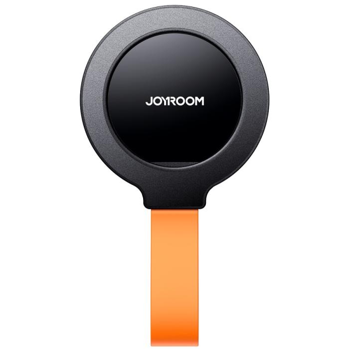 Bild 2, JOYROOM Joyroom MagSafe Mobilhållare Väggmonterad Sugkopp Svart/Orange - Teknikhallen.se