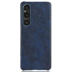  Sony Xperia 1 V Skal Slim L&auml;der Bl&aring; - Teknikhallen.se