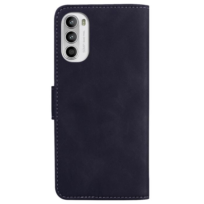 Bild 3,  Motorola Moto G52/G82 Fodral Skin Touch Svart - Teknikhallen.se