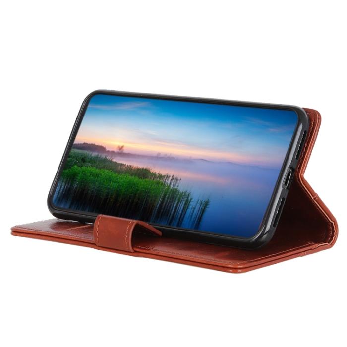 Bild 5,  Xiaomi 13 Pro 5G Fodral Läder Mässing Dekor Brun - Teknikhallen.se