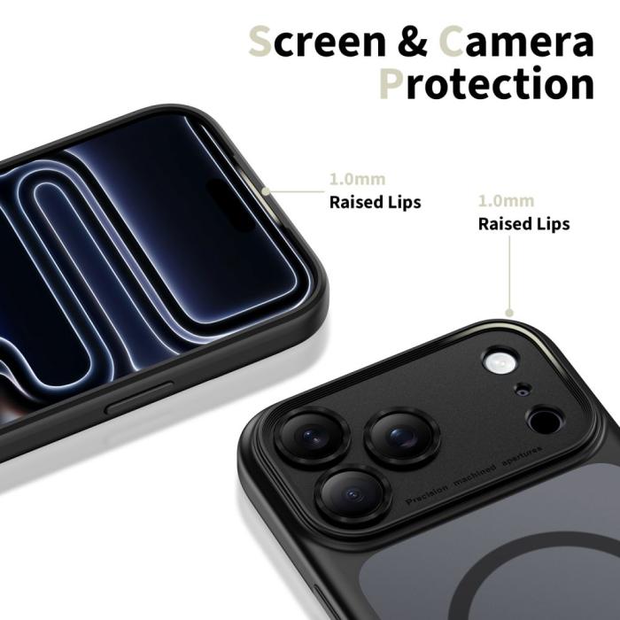 Bild 3, Tech-Protect Tech-Protect iPhone 17 Pro Max Skal MagSafe MagPeak Matt - Teknikhallen.se