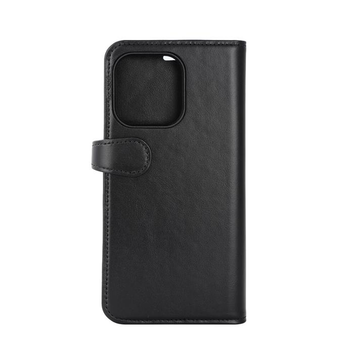 Bild 3, Buffalo Buffalo iPhone 15 Pro Max Fodral 2in1 Äkta Läder Svart - Teknikhallen.se