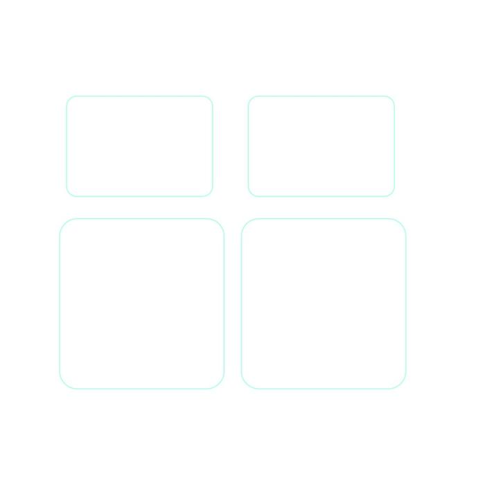 Bild 2,  Xiaomi Redmi Note 11 4G 2-PACK Linsskydd Härdat Glas - Teknikhallen.se