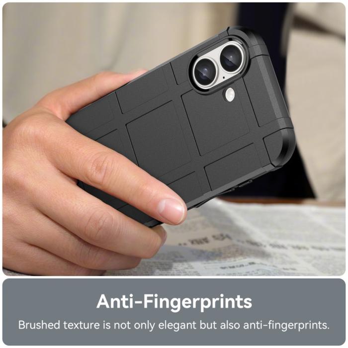 Bild 6,  iPhone 16 Skal Robust Svart - Teknikhallen.se