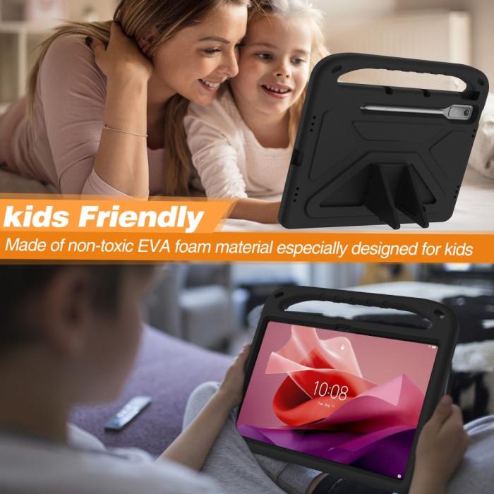 Bild 4,  Lenovo Tab P12 Skal EVA För Barn Svart - Teknikhallen.se
