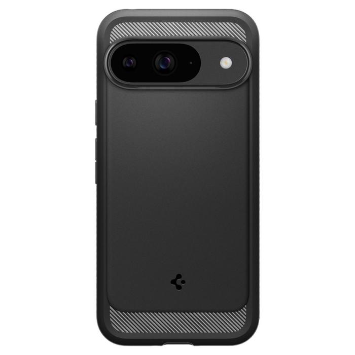 Bild 2, Spigen Spigen Google Pixel 9/9 Pro Skal Rugged Armor Matt Svart - Teknikhallen.se
