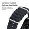 DUX DUCIS DUX DUCIS Apple Watch 38/40/41 mm Armband Wave Design Midnight Blue - Teknikhallen.se