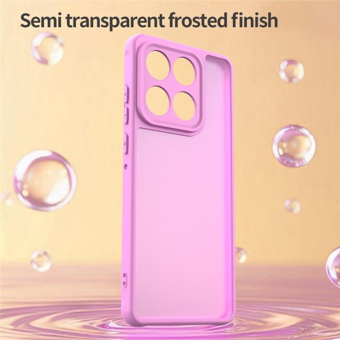 Bild 5,  Motorola Edge 60 / 60 Fusion Skal Hybrid Frosted Rosa - Teknikhallen.se