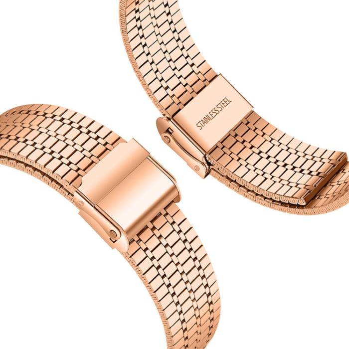 Bild 3,  Google Pixel Watch / Watch 2 Metallarmband Roséguld - Teknikhallen.se