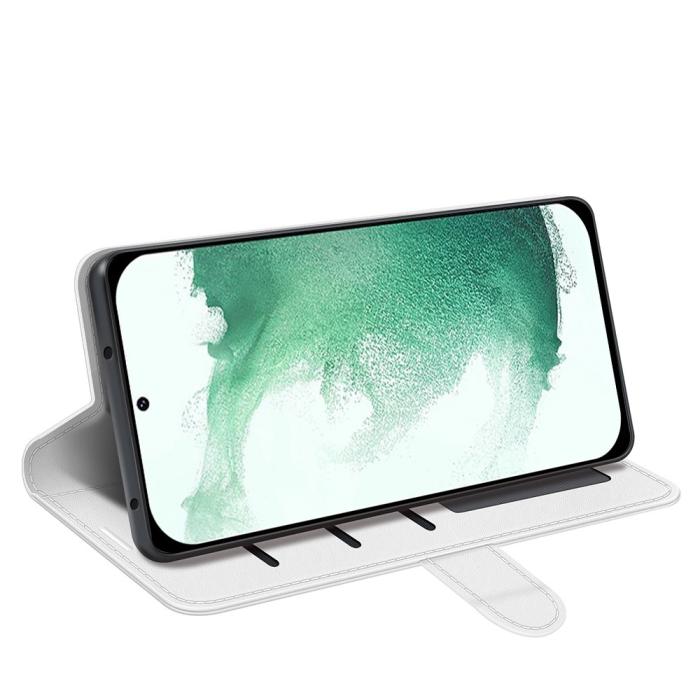 Bild 3,  Samsung Galaxy S23 Plus Fodral Crazy Horse Vit - Teknikhallen.se