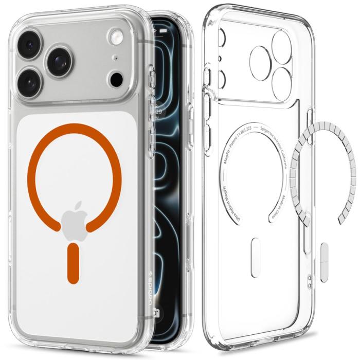 Bild 2, Spigen Spigen iPhone 18 Pro / 17 Pro Skal MagSafe Ultra Hybrid - Teknikhallen.se