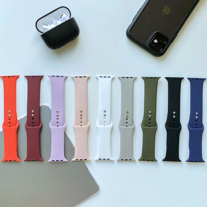 Bild 3, Tech-Protect Tech-Protect Apple Watch 42/41/40/38 mm Armband Iconband Svart - Teknikhallen.se