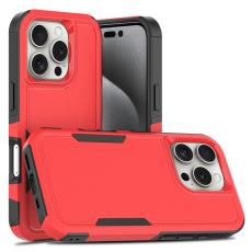  iPhone 16 Pro Skal Extreme Shockproof R&ouml;d - Teknikhallen.se