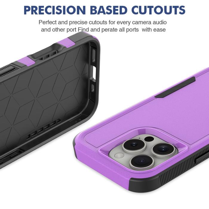 Bild 5,  iPhone 16 Pro Skal Extreme Shockproof Lila - Teknikhallen.se