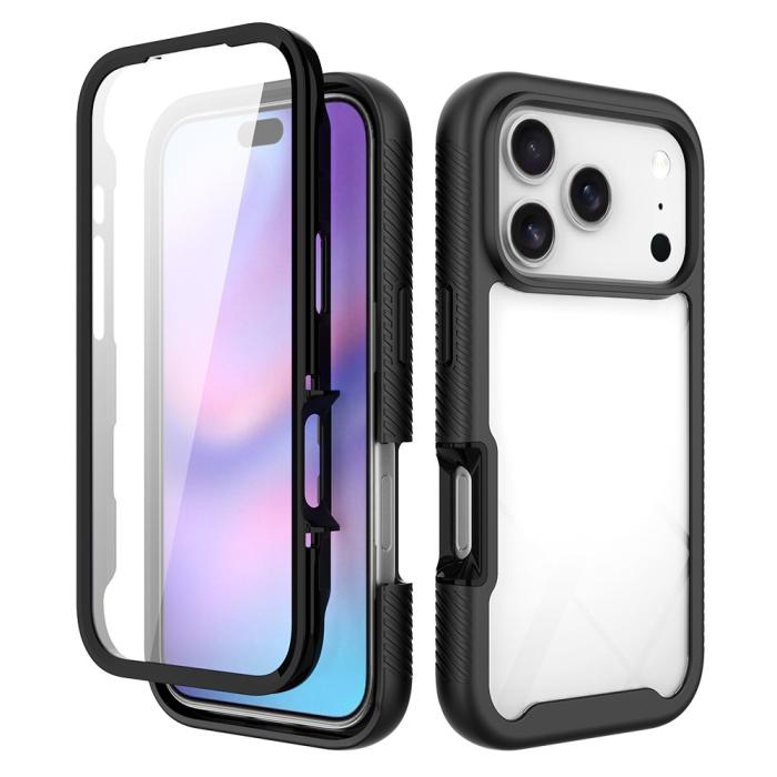 Bild 2,  iPhone 17 Pro Skal 360 Hybrid Defense Svart - Teknikhallen.se