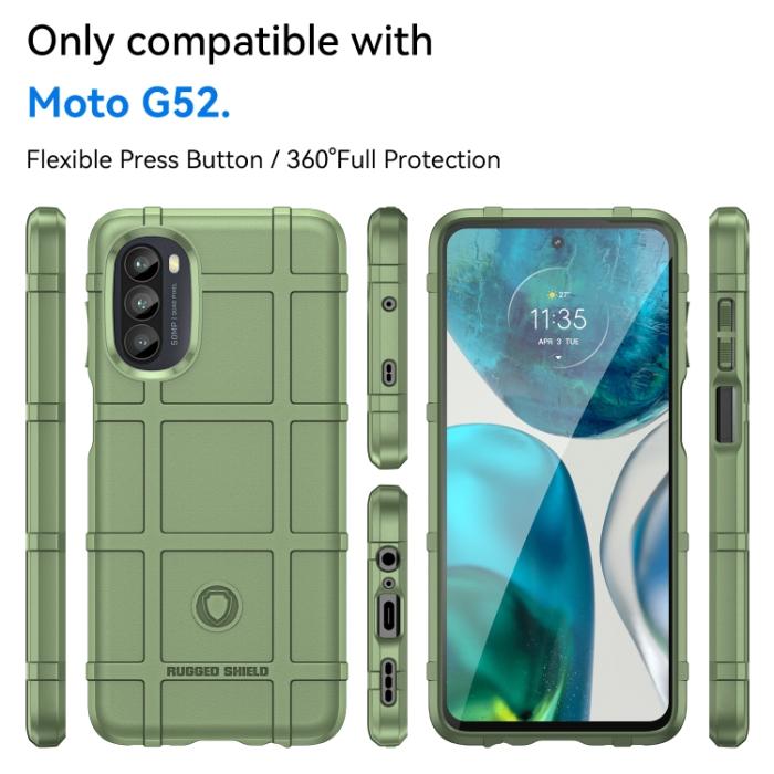 Bild 2,  Motorola Moto G52/G82 Skal Robust Grön - Teknikhallen.se