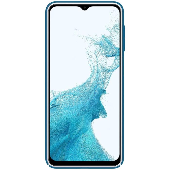 Bild 3, NILLKIN NILLKIN Samsung Galaxy A23 5G Skal Frosted Shield Blå - Teknikhallen.se